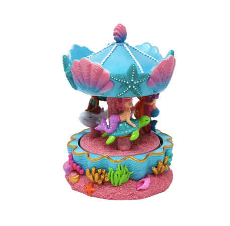Mermaid Dreaming Musical Carousel