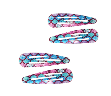mermaid hairclips