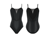 Antoinette Jet Black Leotard