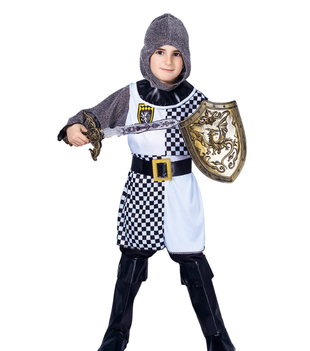 childrens knight warrior halloween costume