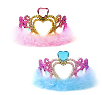 fluffy girls tiara