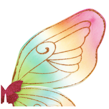 rainbow fairy wings