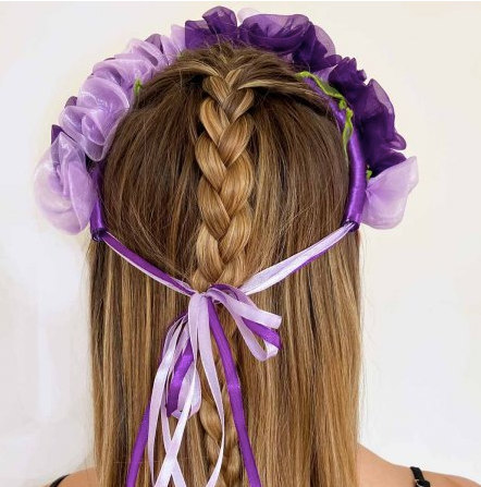 fairy hair garland