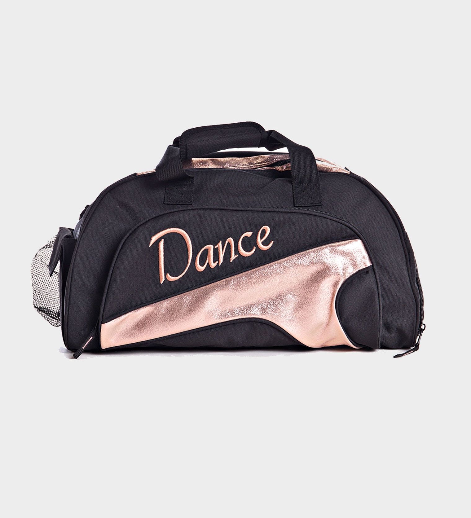 rose gold dance bag