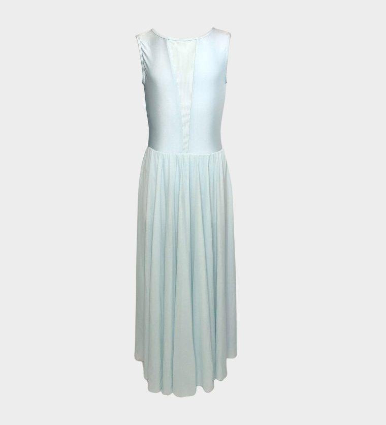 lyrical dance costume dress studio 7 dancewear  pale blue 