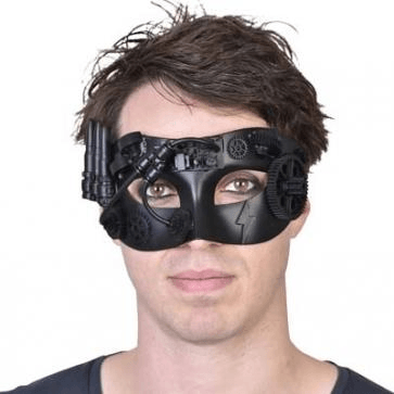 Sterling Steampunk Eyemask  Dancewear Australia