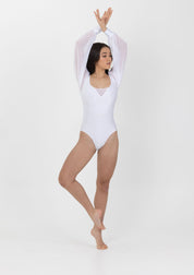dance costume leotard long sleeve