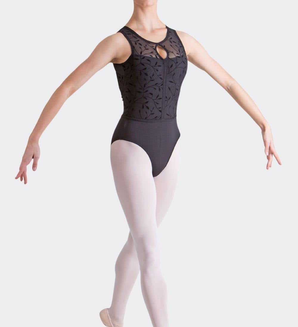 Chloe Leotard | Black  Dancewear Australia