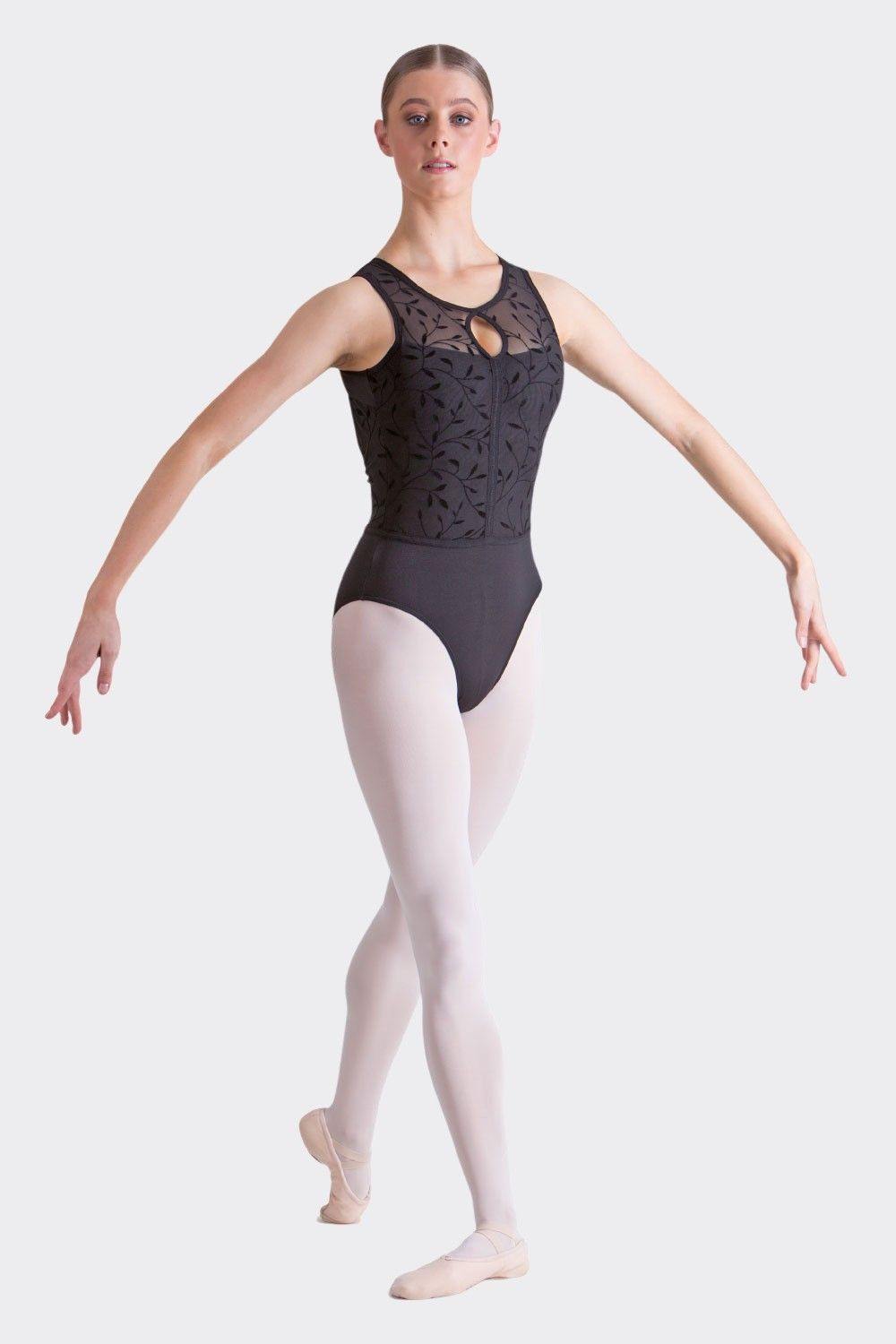 Chloe Leotard | Black  Dancewear Australia