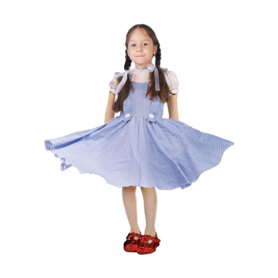childrents wizard of oz blue dorothy dress