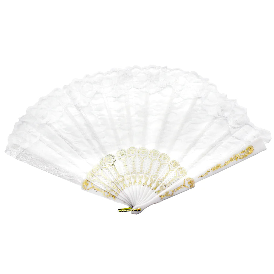 Lace Fans white