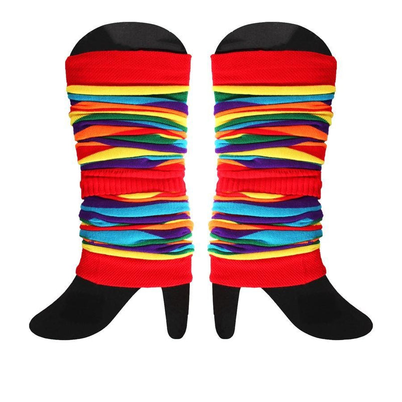 rainbow leg warmers legwarmer