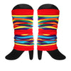 rainbow leg warmers legwarmer