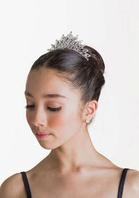 Large tiara on comb.  L 12.5cm | H 4.5cm