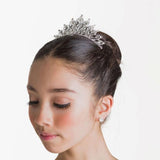 The Aurora Tiara - Crystal White