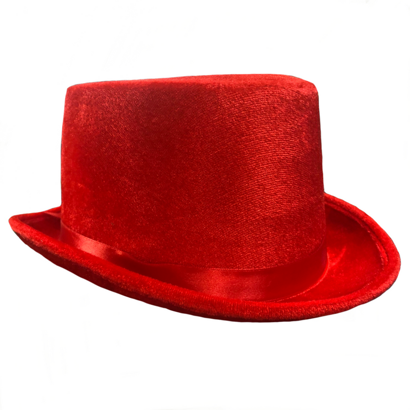Velvet Top Hats red costume