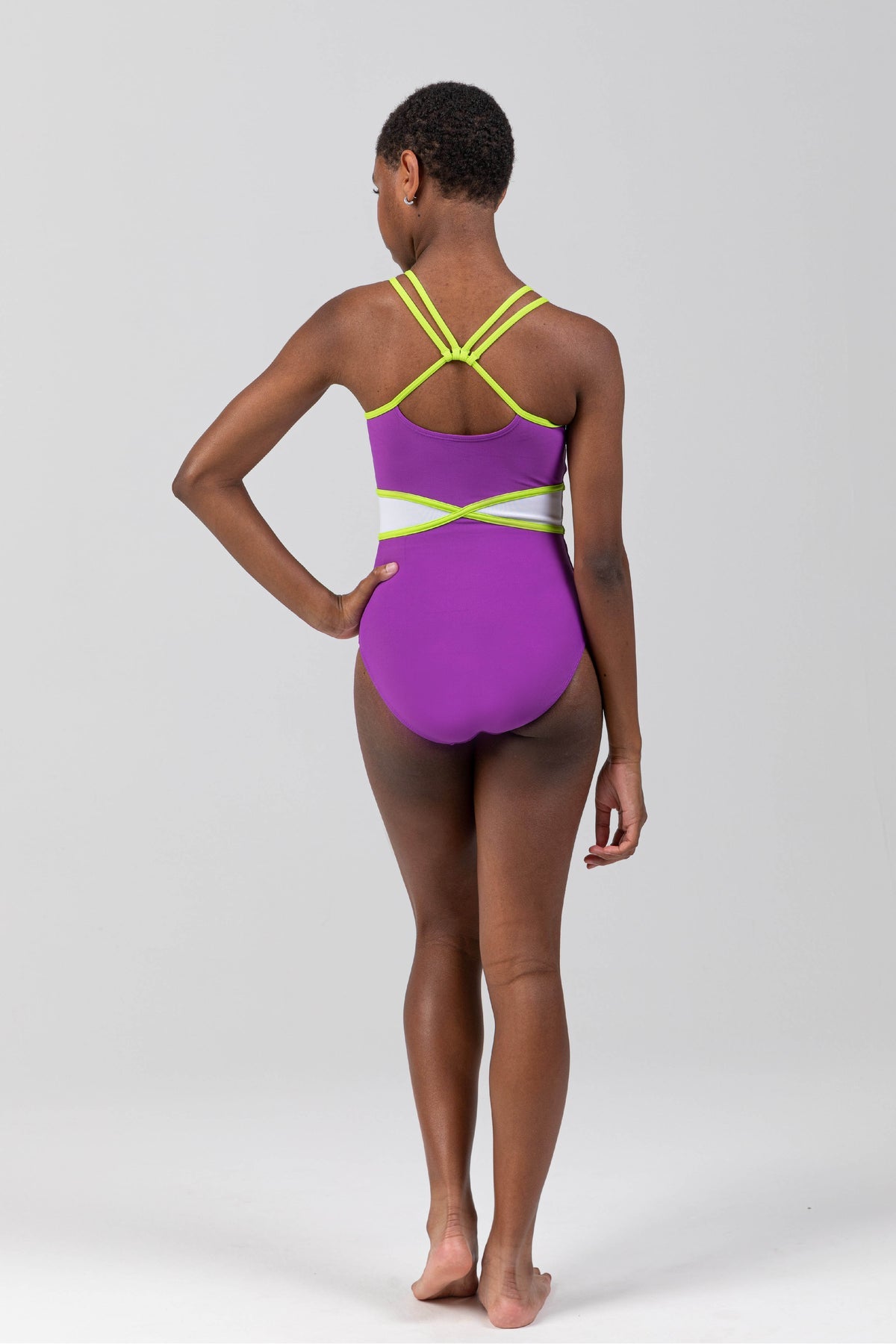 sylvia p flare leotard gymnastics