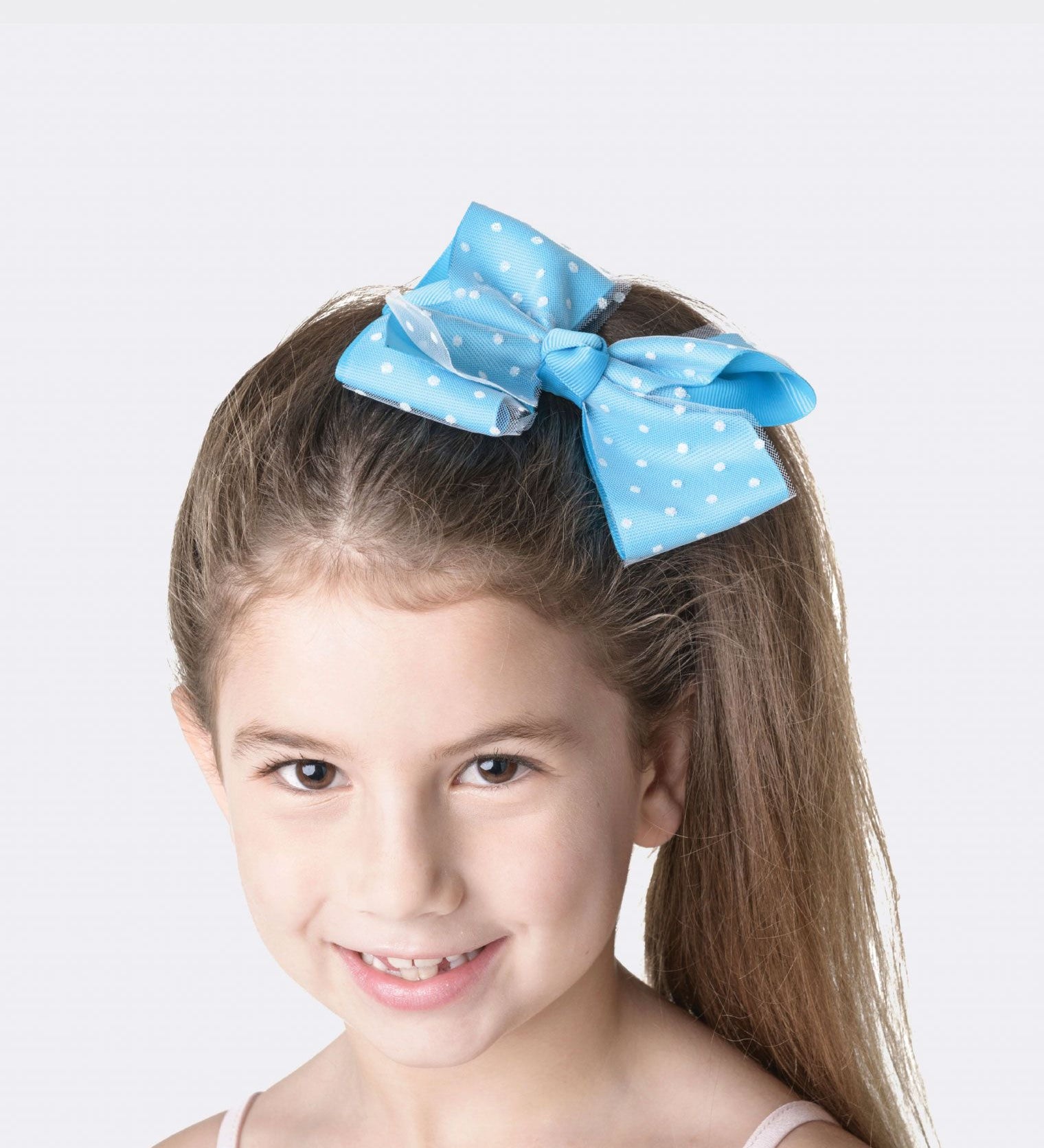 Spotty Hair Bow  Dancewear Australia
