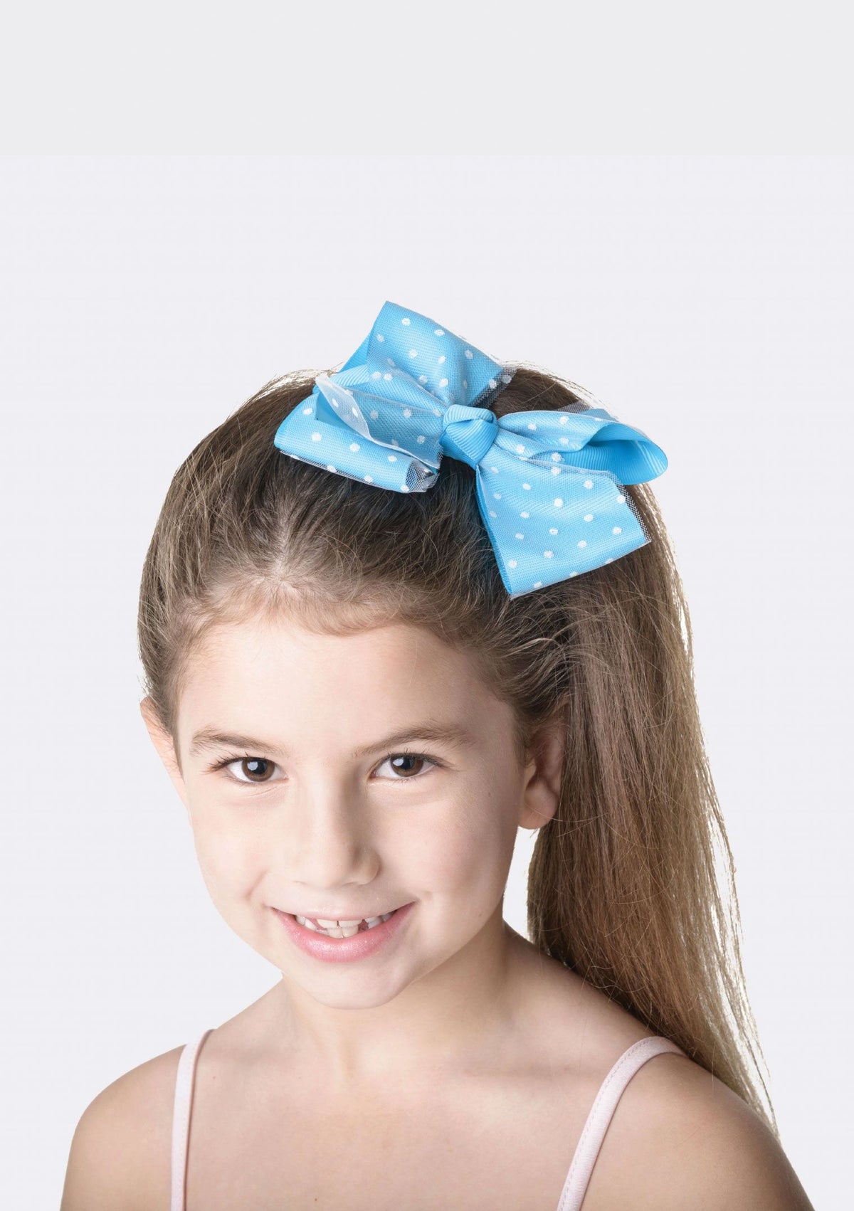 Spotty Hair Bow  Dancewear Australia