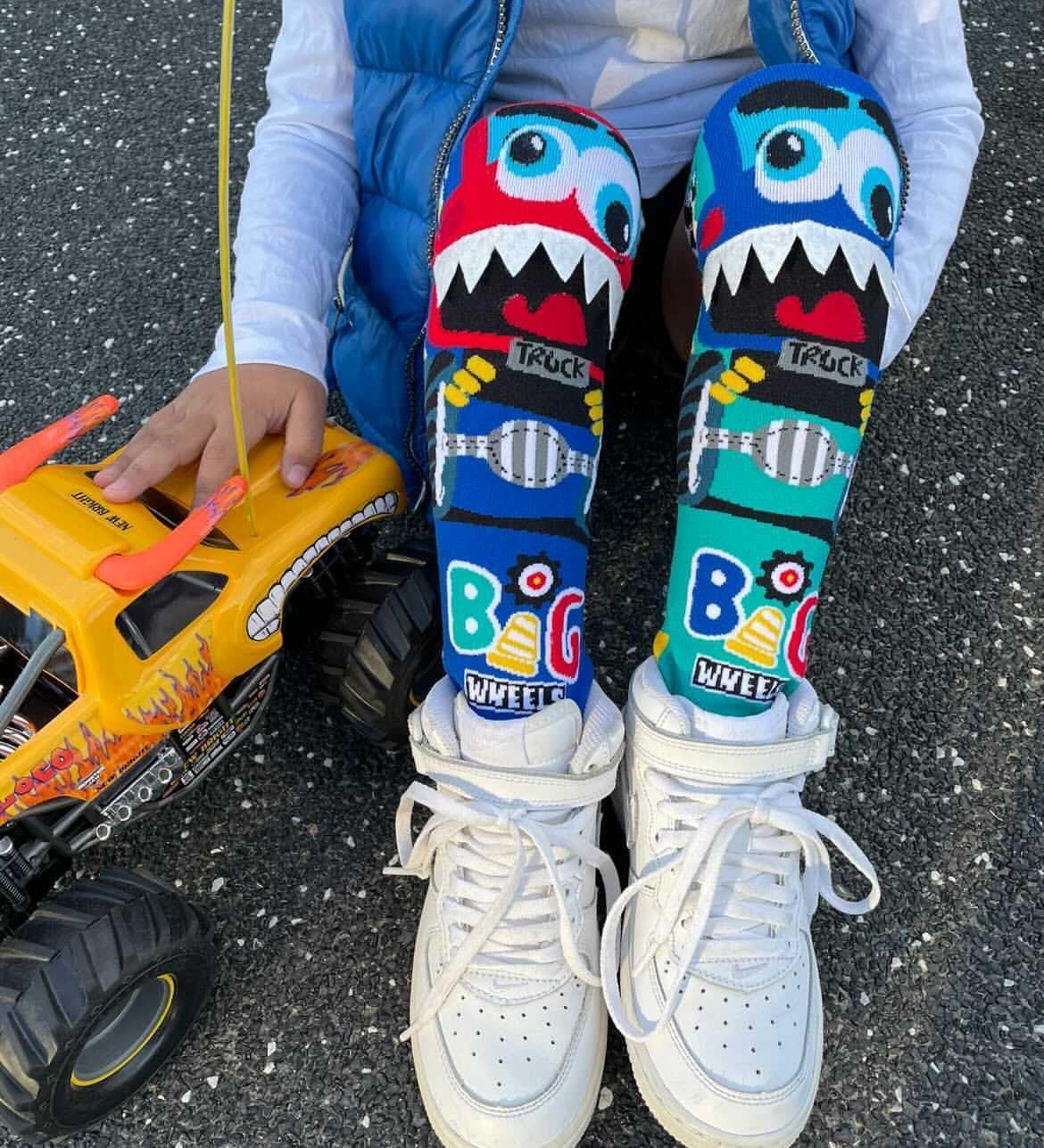Monster Trucks Socks