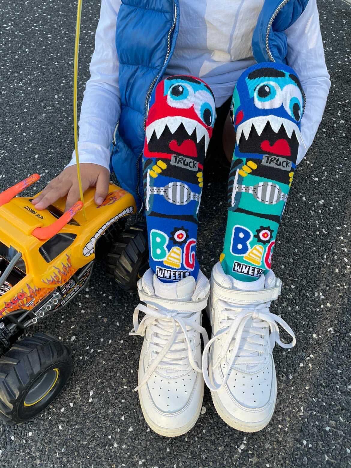 Monster Trucks Socks