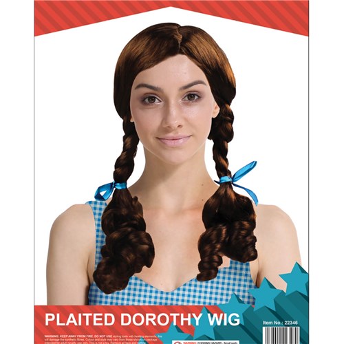 Deluxe Plaited Wig - Dorothy
