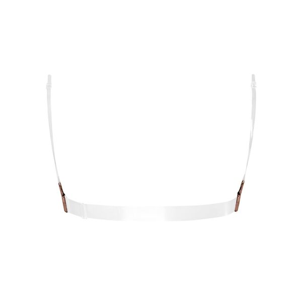 Clear Back Bra with Cups