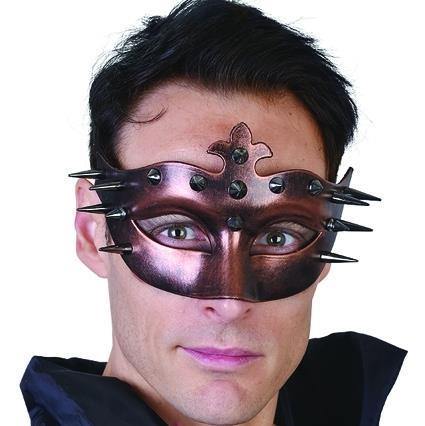 Ulric Bronzed  Eye Mask with Spikes  Dancewear Australia
