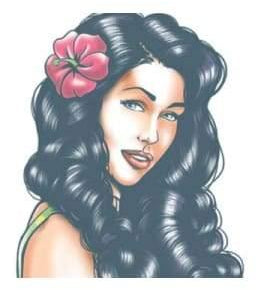 Aloha - Temporary Tattoo  Dancewear Australia