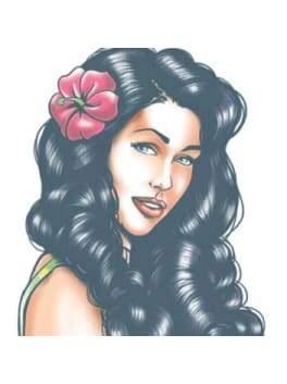 Aloha - Temporary Tattoo  Dancewear Australia