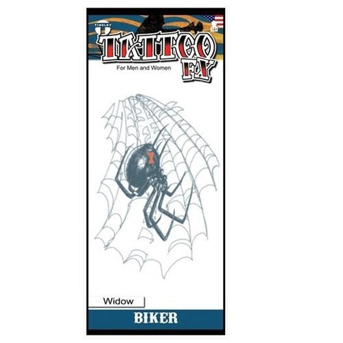 Widow Biker Tattoo