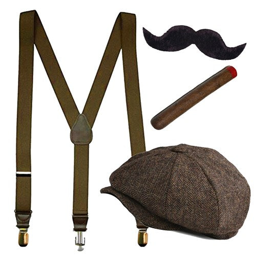 1920s peaky blinders gangster accessory kit london streets