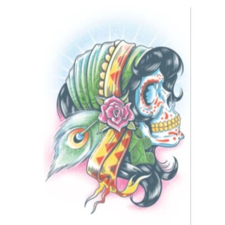 Lady Gitanos - Day of the Dead Tattoo
