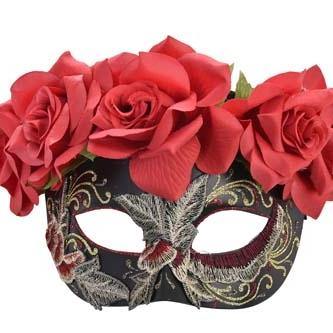 Dia Eye Mask with flowers