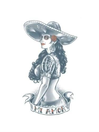 Mi Amor - Temporary Tattoo