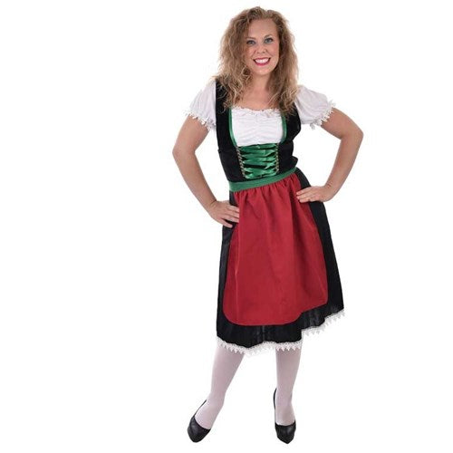 Alpine Maiden Dress & Apron oktoberfest costume