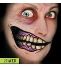 Big Mouth Tattoo - 2 Faced  Dancewear Australia