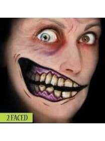 Big Mouth Tattoo - 2 Faced  Dancewear Australia