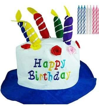 Birthday Cake Hat | Blue  Dancewear Australia