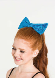 Sequin Bow Medium  Dancewear Australia