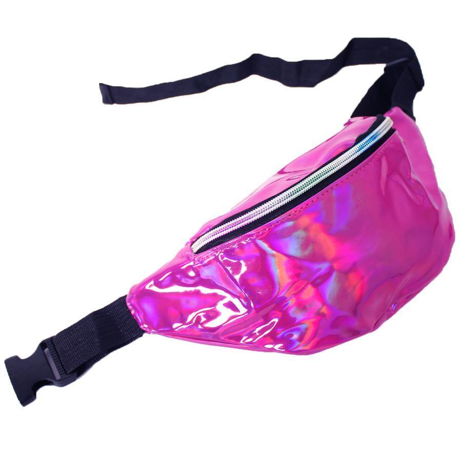 pink bum bag 90s 80s party costume
