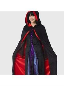 devil hooded cape horror halloween witch demon 