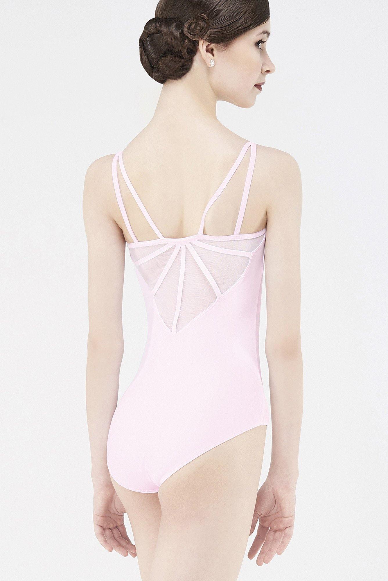 womens pale pink leotard dancewear wear moi