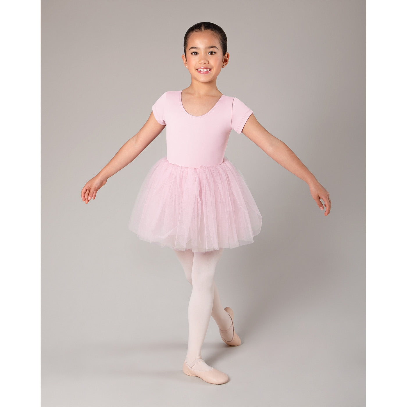baby pink toddler tutu leotard