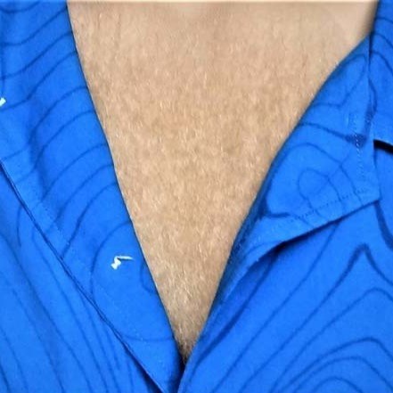 Chest hair Wig - Blonde