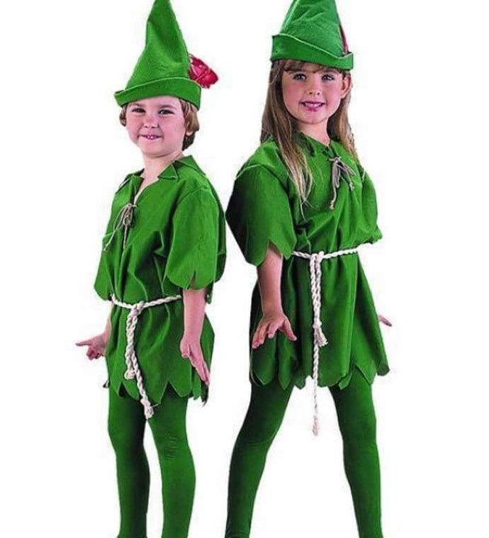 Children Green Costume (peter pan)  Dancewear Australia