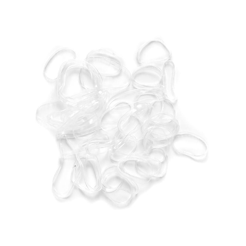  Clear Hair Elastics  kysienn dance