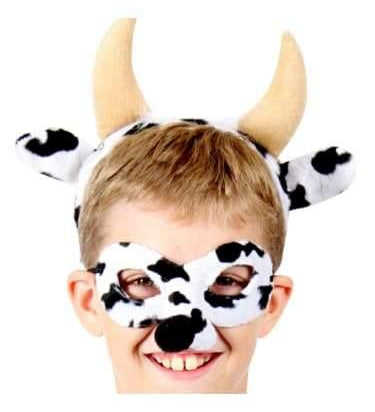 Cow Mask & Headband  Dancewear Australia