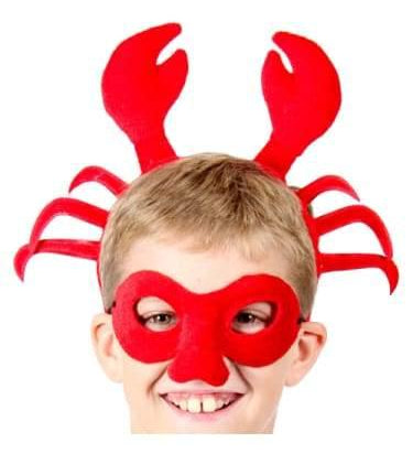 Crab Headband & Mask  Dancewear Australia