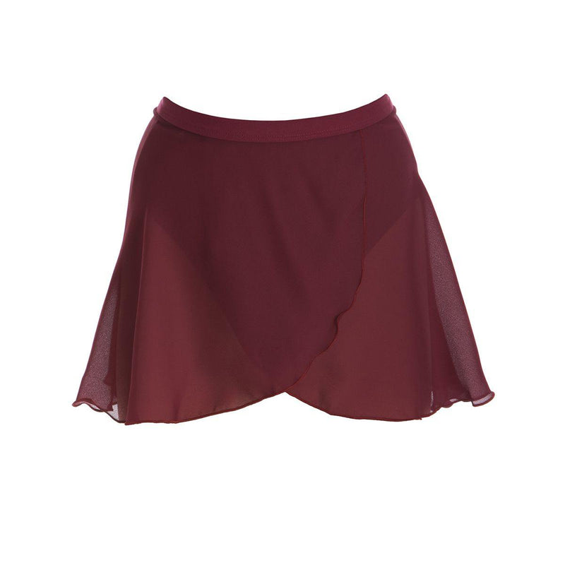 CLEARANCE, CS01 Wrap Skirt - Burgundy  Dancewear Australia
